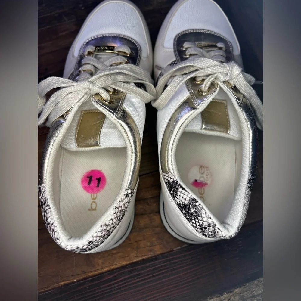 Boston Proper- BRIENNE By Bebe Snake Detail Sneaker -Size- 11